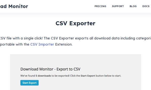 Download Monitor CSV Exporter