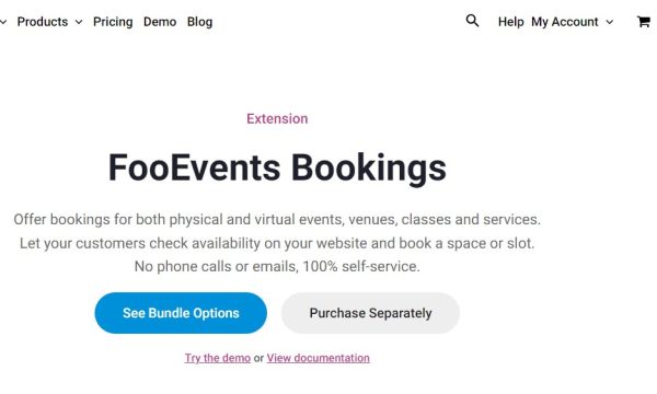 FooEvents Bookings