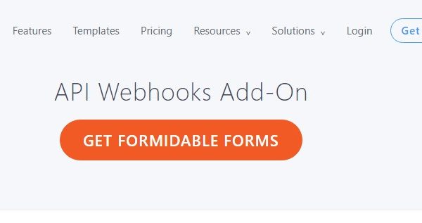 Formidable Forms – API Webhooks Add-On