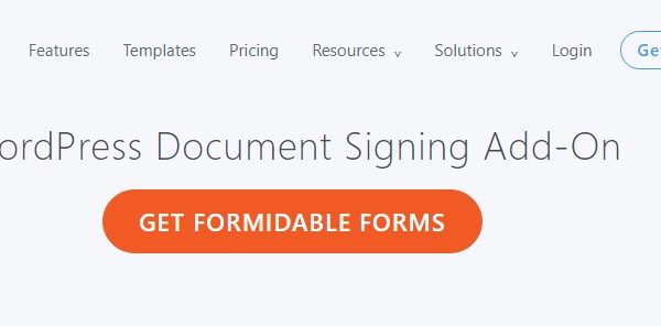 Formidable Forms – Digital Signatures Add-On