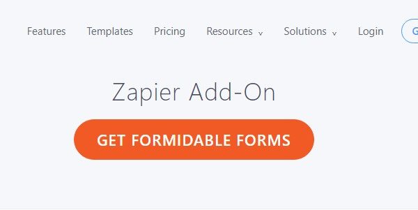 Formidable Forms – Zapier Add-On