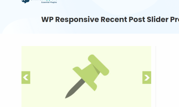 WP Responsive Recent Post Slider