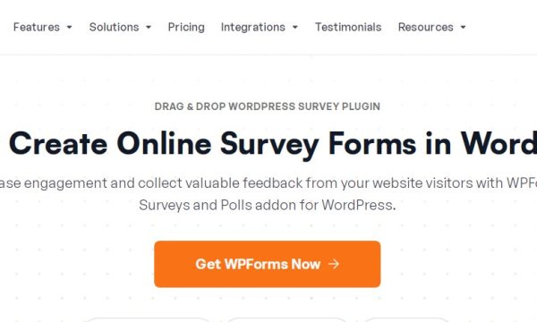 WPForms Surveys and Polls Addon