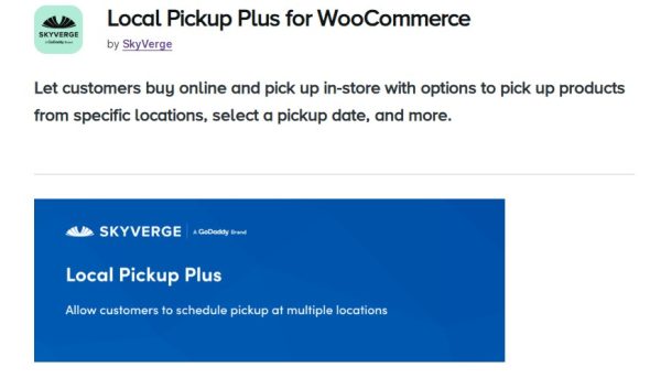 WooCommerce Local Pickup Plus