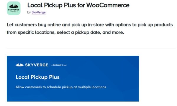 WooCommerce Local Pickup Plus