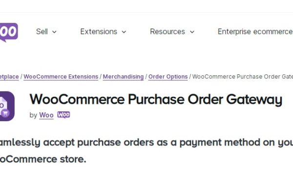 WooCommerce Purchase Order Gateway