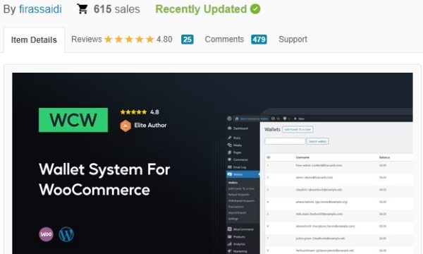 WooCommerce Wallet (CodeCanyon)