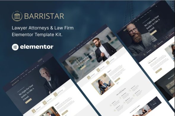 Barristar – Lawyer Attorney and Law Firm Template Kit