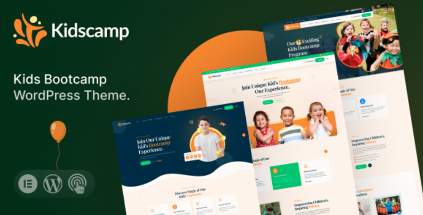 Kidscamp – Kids Bootcamp WordPress Theme – Cromur