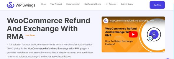 WooCommerce Refund & Exchange With RMA