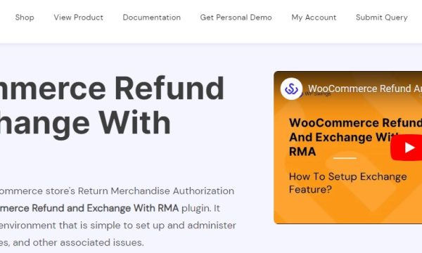 WooCommerce Refund & Exchange With RMA