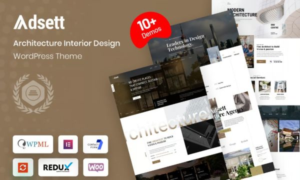 Adsett – Architecture WordPress Theme