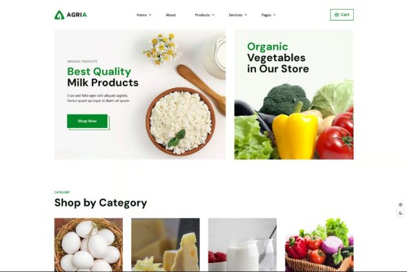 Agria – Agriculture WordPress Theme