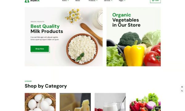 Agria – Agriculture WordPress Theme