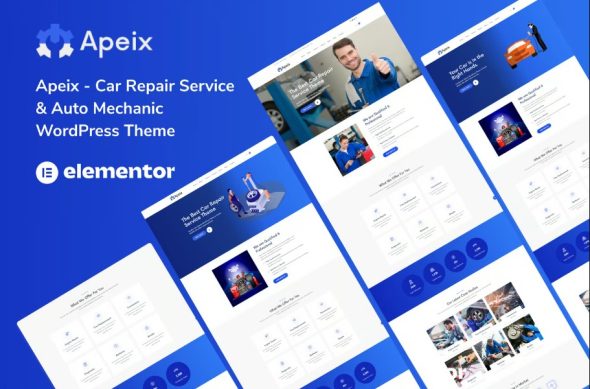 Apeix – Car Repair Service & Auto WordPress Theme