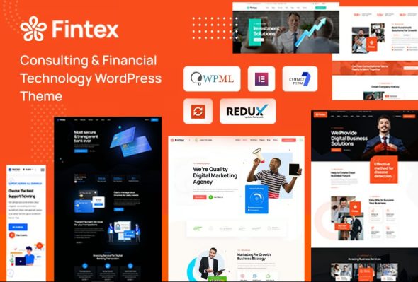 Fintex – Consulting Corporate WordPress Theme