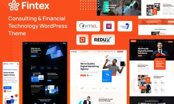 Fintex – Consulting Corporate WordPress Theme