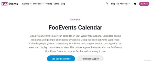 FooEvents Calendar