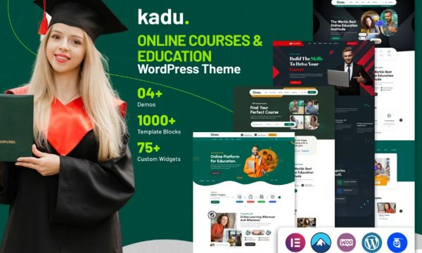 Kadu – Education WordPress Theme