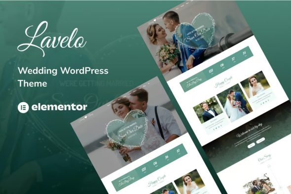 Lavelo – Wedding WordPress Theme