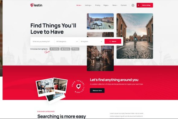 Lestin – Directory Listing WordPress Theme