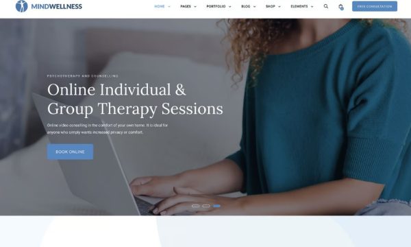 Mindwellness – Psychology and Counseling WordPress