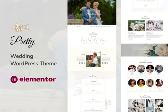 Pratty – Wedding WordPress Theme