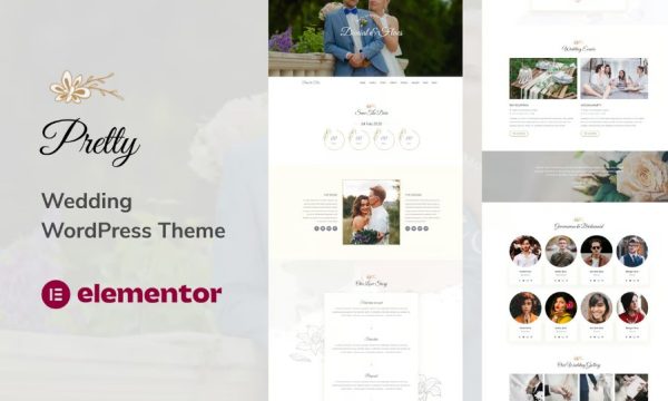 Pratty – Wedding WordPress Theme