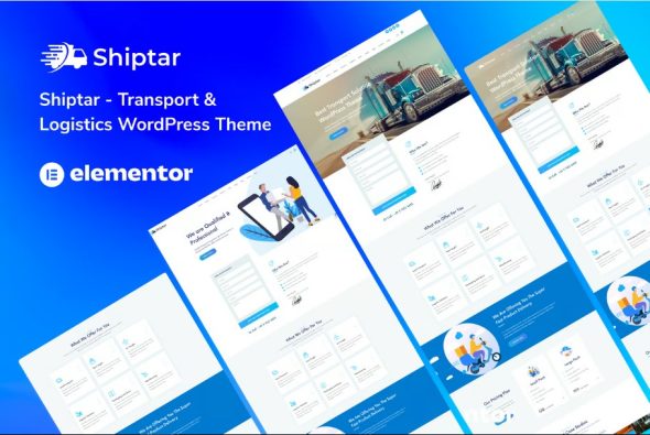 Shiptar – Transport & Logistics WordPress Theme