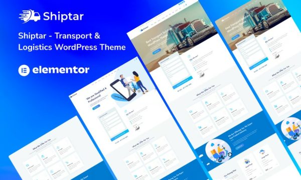 Shiptar – Transport & Logistics WordPress Theme