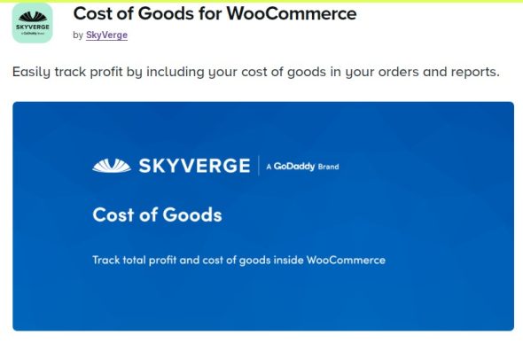 WooCommerce Cost of Goods