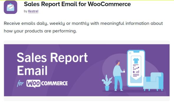 WooCommerce Sales Report Email