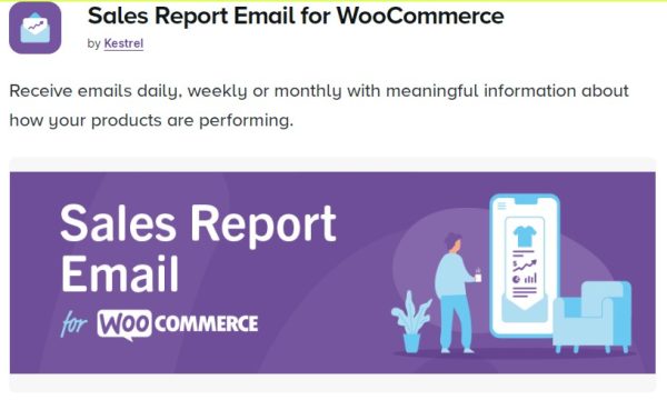 WooCommerce Sales Report Email