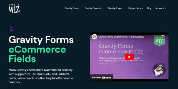 Gravity Perks eCommerce Fields