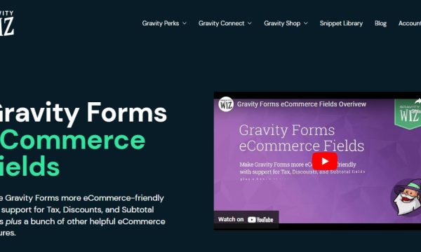 Gravity Perks eCommerce Fields