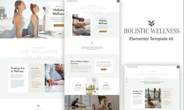 Holistic Welness – Alternative Health Template Kit