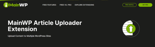 MainWP Article Uploader Extension