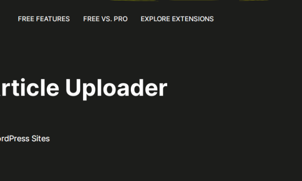 MainWP Article Uploader Extension