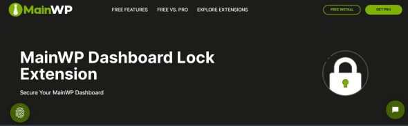 MainWP Dashboard Lock Extension