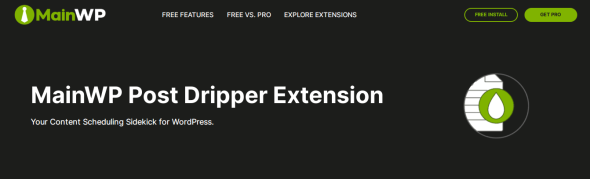 MainWP Post Dripper Extension