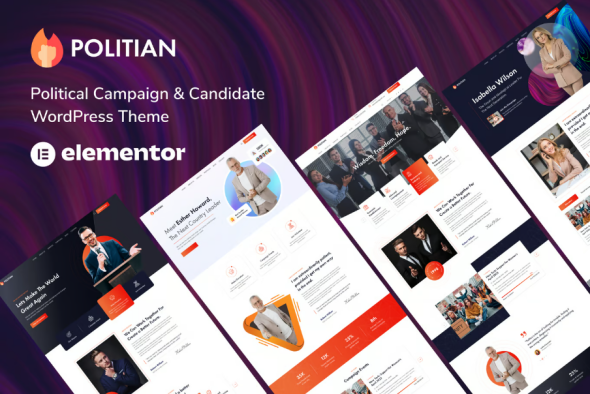 Politian – Political Campaign WordPress Theme