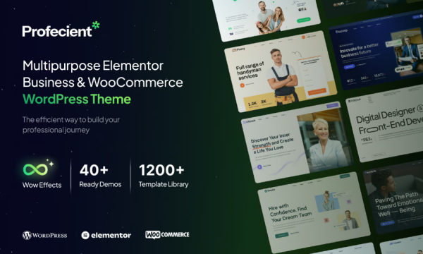 Profecient – Multipurpose Business & WooCommerce