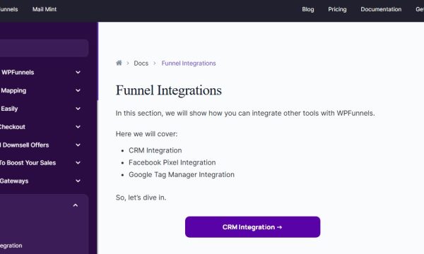 WPFunnels Pro – Integrations