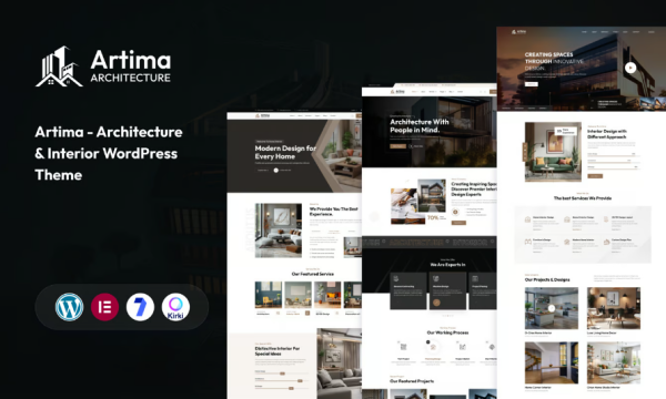 Artima – Modern Architecture & Interior WordPress