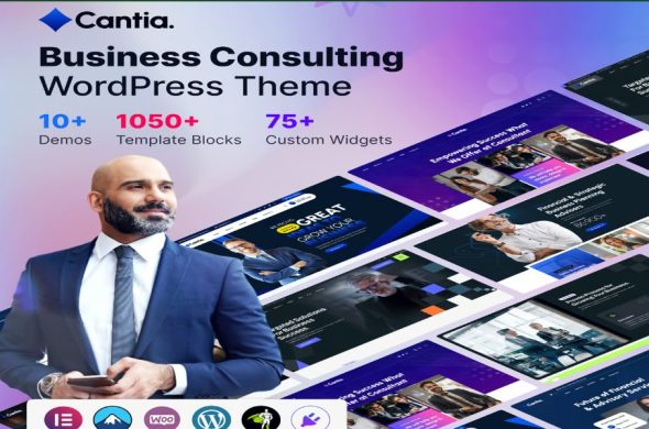 Cantia – Business Consulting WordPress Theme