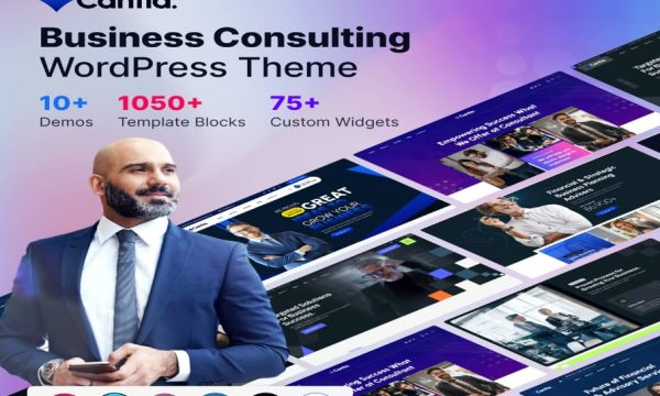 Cantia – Business Consulting WordPress Theme