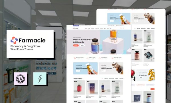 Farmacie – Pharmacy & Drug Store Theme