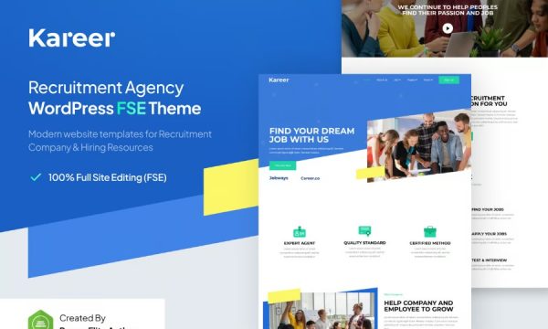 Kareer – Human Resource & Recruitment Agency Theme