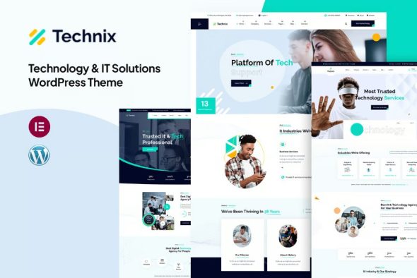 Technix – Technology & IT Solutions WP Theme