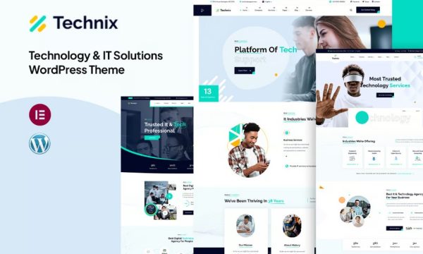 Technix – Technology & IT Solutions WP Theme